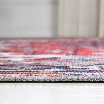 Cirali Ornate Large Medallion Washable Area Rug